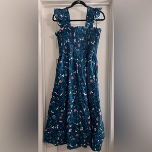 Hill House Moody Floral Ellie Dress - XXL